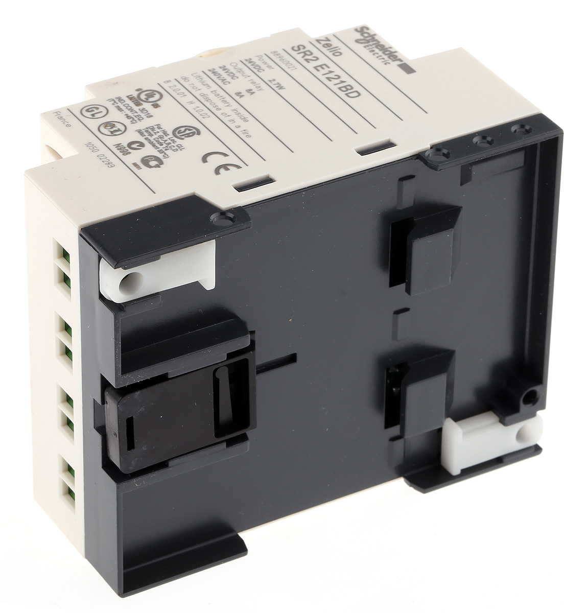 sr2e121bd Schneider Electric Zelio Logic Series Logic Module, Relay Output, 8-Input, Discrete, Analogue Input