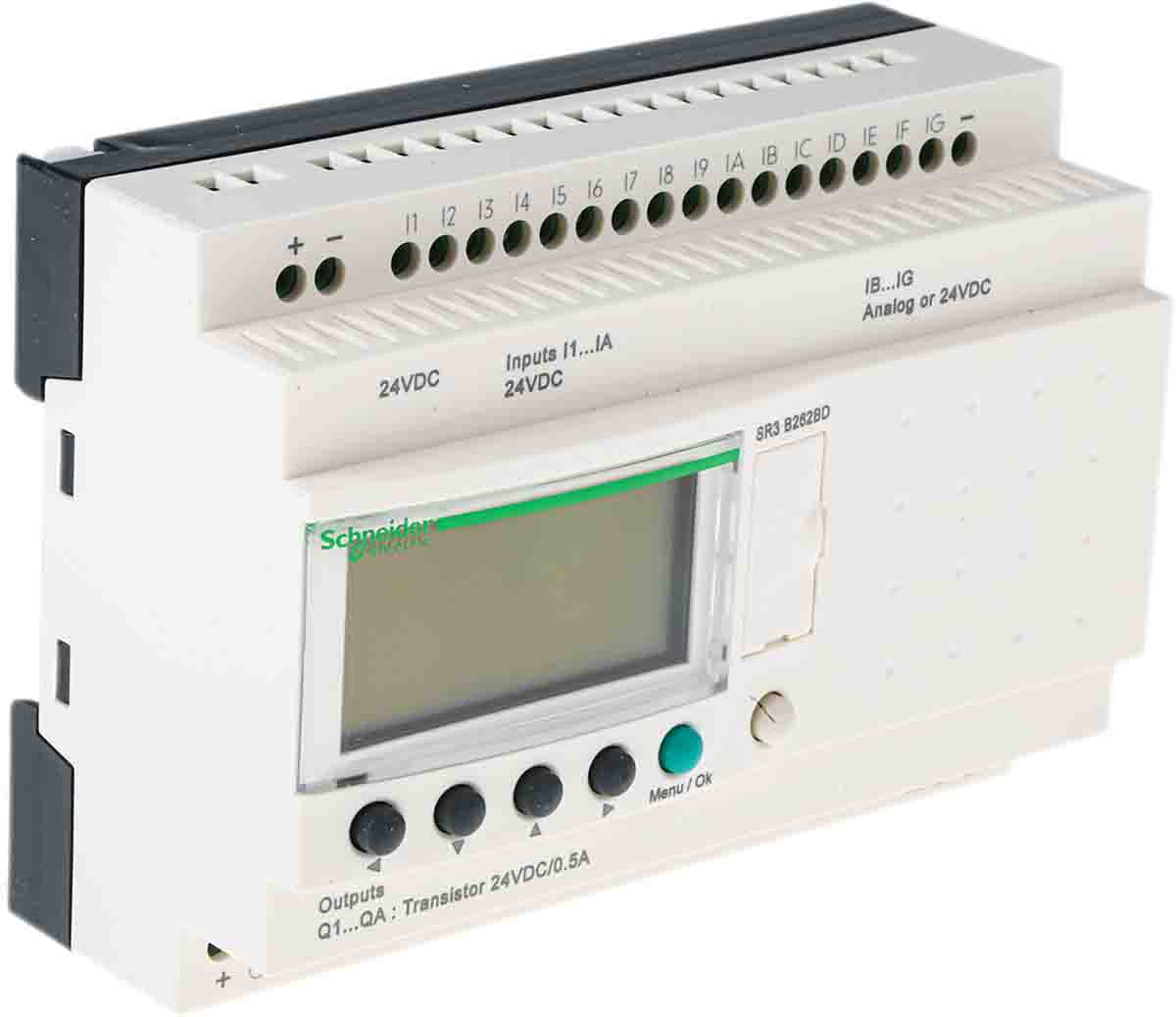 Schneider Electric Zelio Logic Series Logic Module, Transistor Output, 16-Input, Analogue Input