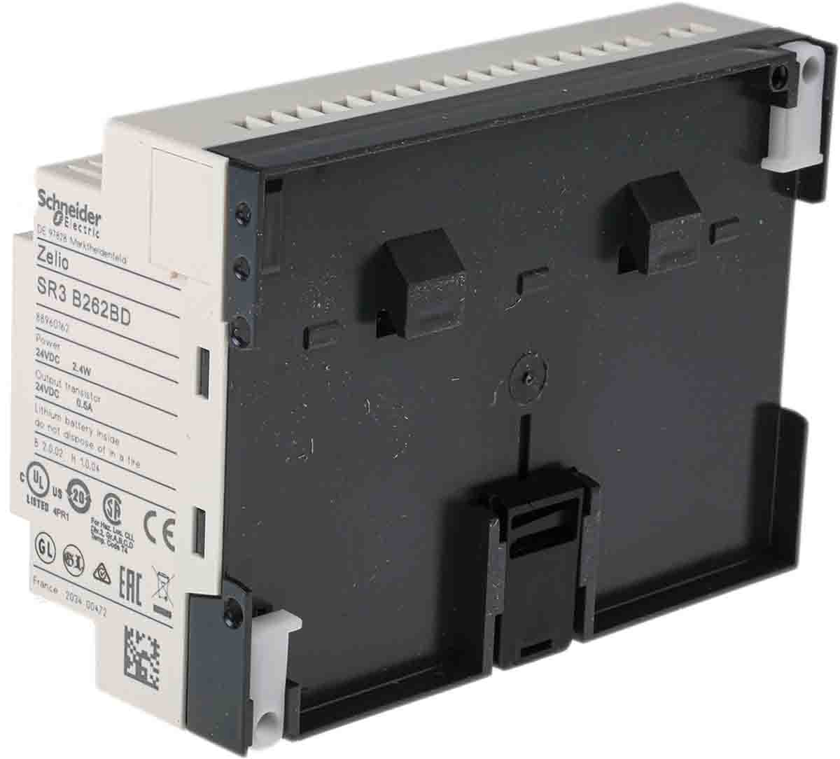 sr3b262bd Schneider Electric Zelio Logic Series Logic Module, Transistor Output, 16-Input, Analogue Input