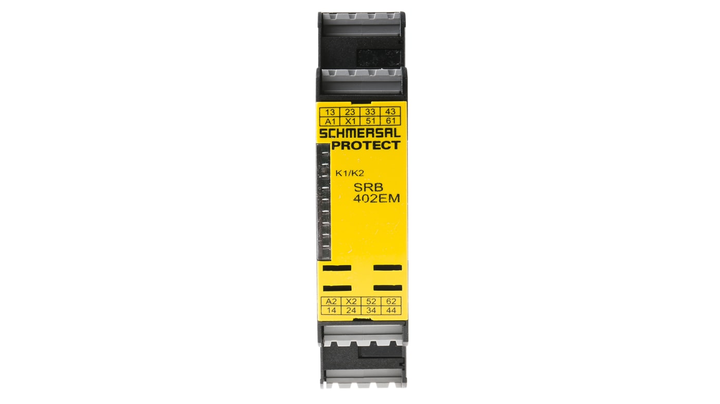 Schmersal SRB 402EM Series Output Module, 6 Outputs, 24V, NC
