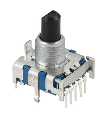 Alps Alpine SRBV, 3 Position SP3T Rotary Switch, 300mA, PC Terminal