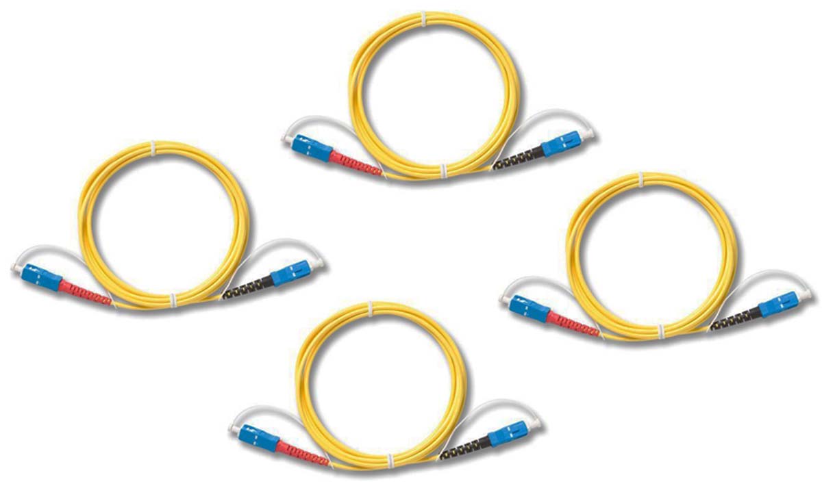 Fluke Networks Test Reference Cord Kit for Testing SC Terminated Fiber, Certifiber Pro Optical Loss Test Set,