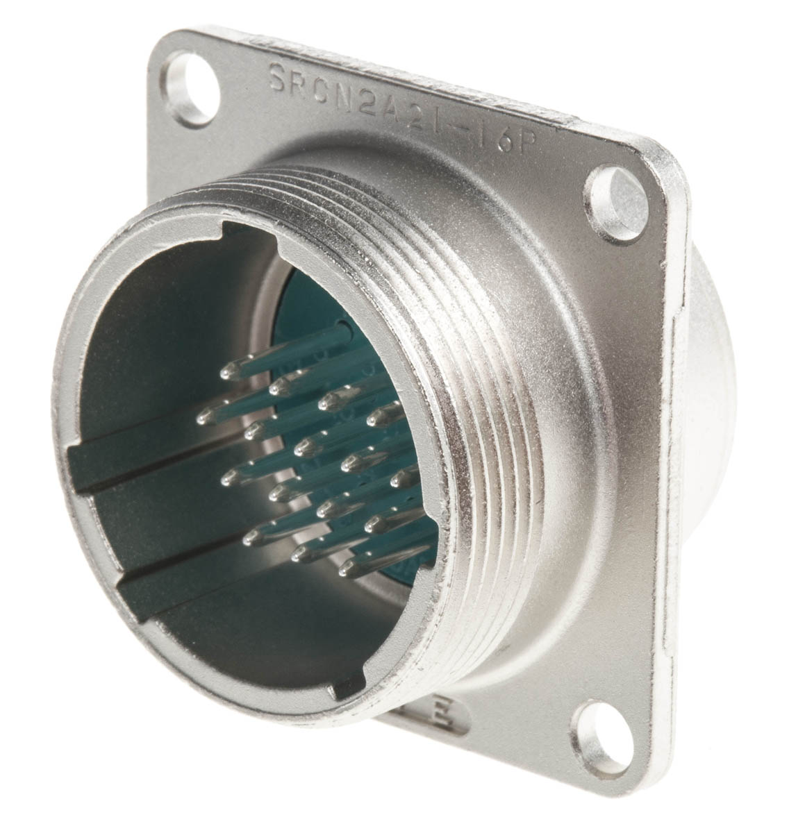 JAE Circular Connector, 16 Contacts, Panel Mount, Miniature Connector, Socket, Male, SRCN Series