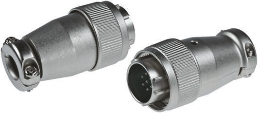 JAE Circular Connector, 5 Contacts, Cable, Miniature Connector, Plug, Male, SRCN Series