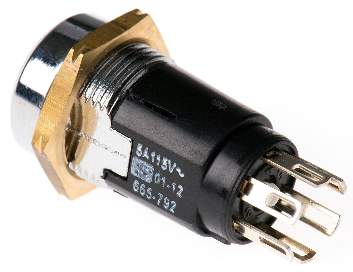 srl5jd2 Lorlin Key Switch, DPDT, 1A 2-Way Random-Key