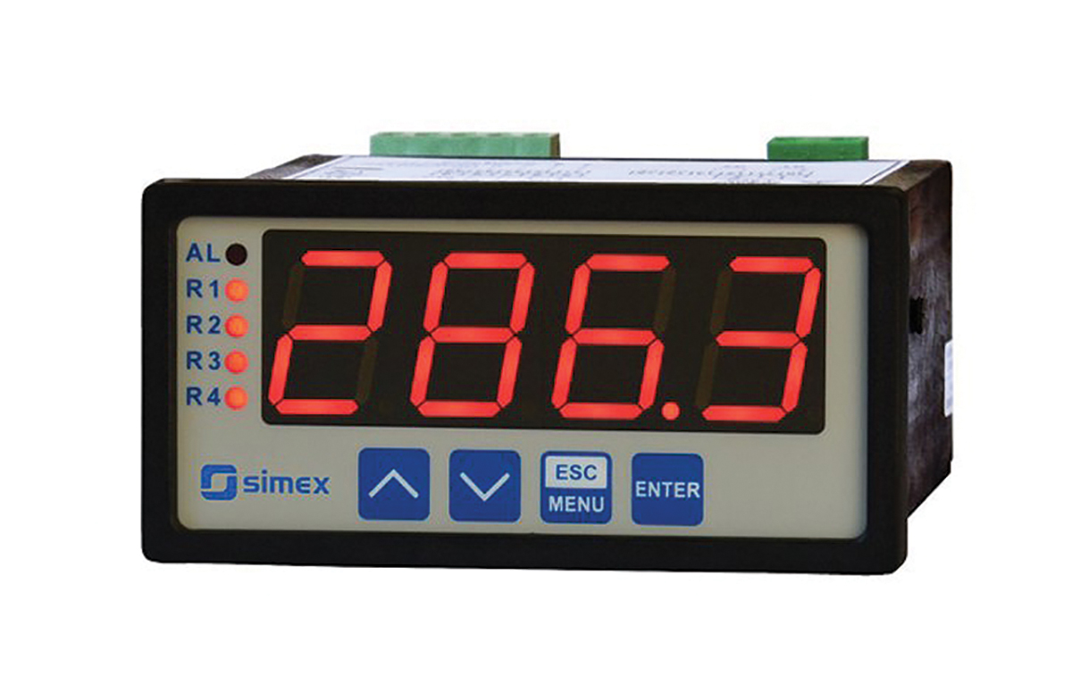 Simex SRP-94 LED Digital Panel Multifunction Meter for Current, Voltage,  43 mm  x 90.5 mm