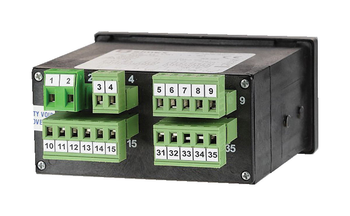 srp-94-1841-1-4-001 Simex SRP-94 LED Digital Panel Multifunction Meter for Current, Voltage,  43 mm  x 90.5 mm
