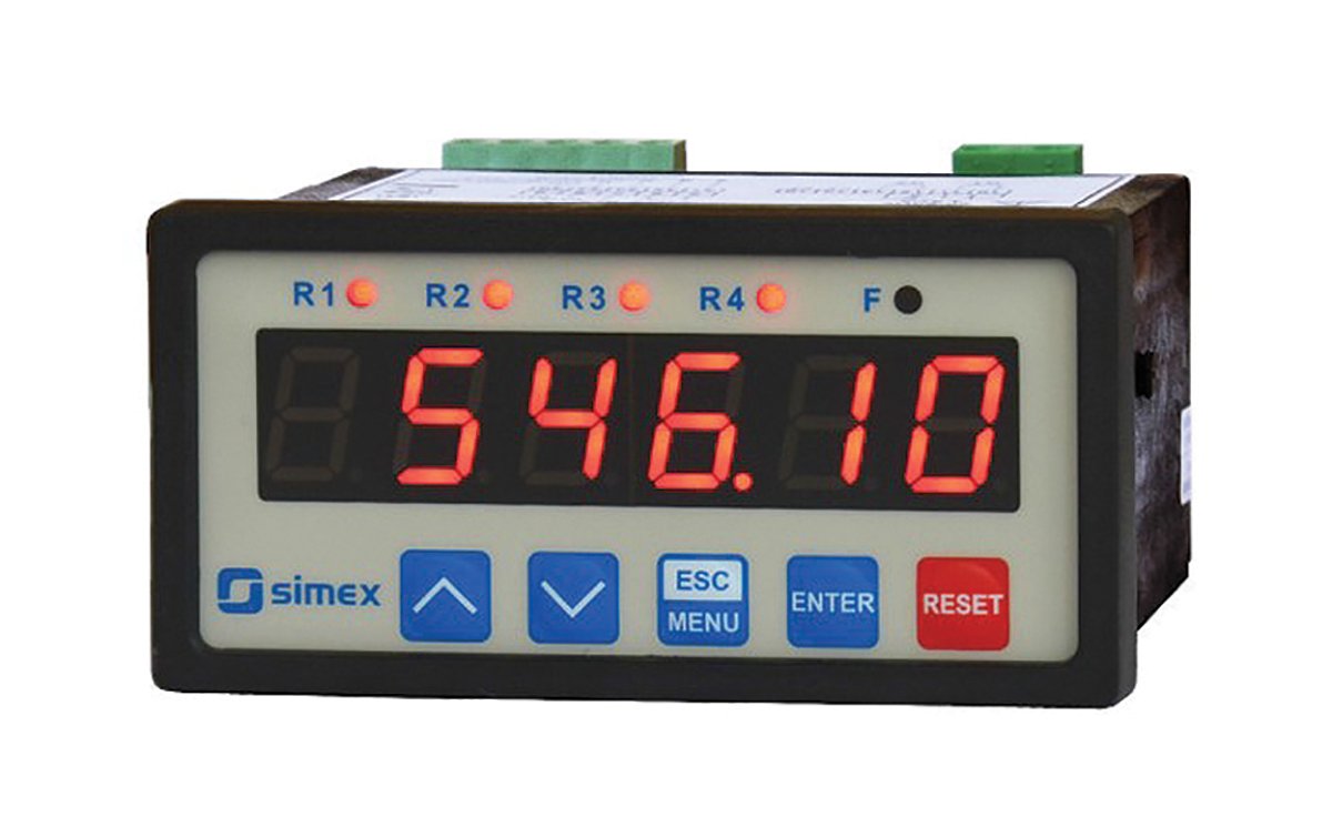 Simex SRP-946 LED Digital Panel Multifunction Meter for Voltage, Current,  43 mm  x 90.5 mm