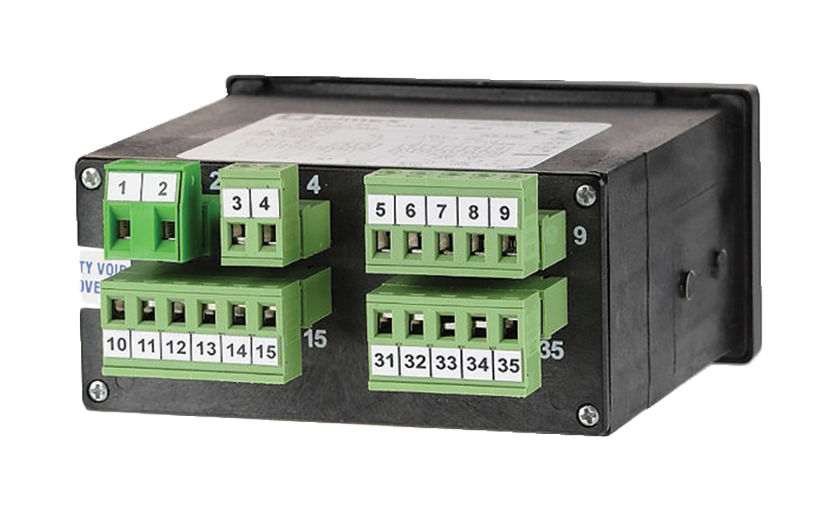 srp-946-1841-1-4-001 Simex SRP-946 LED Digital Panel Multifunction Meter for Voltage, Current,  43 mm  x 90.5 mm