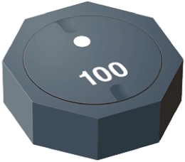 Bourns, SRU1038, 1038 Shielded Wirewound Surface Mount Inductor with a Ferrite Core, 10 μH ±30 % 3.8 A Idc Q:24
