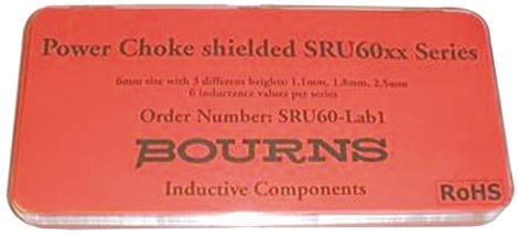 Bourns SRU6011: 6 Values Inductor Kit, 54 pieces