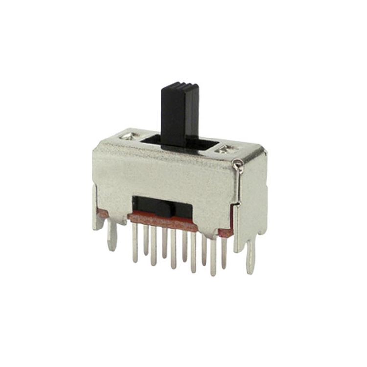 C & K Board Slide Switch SP4T 0.3A Polyamide