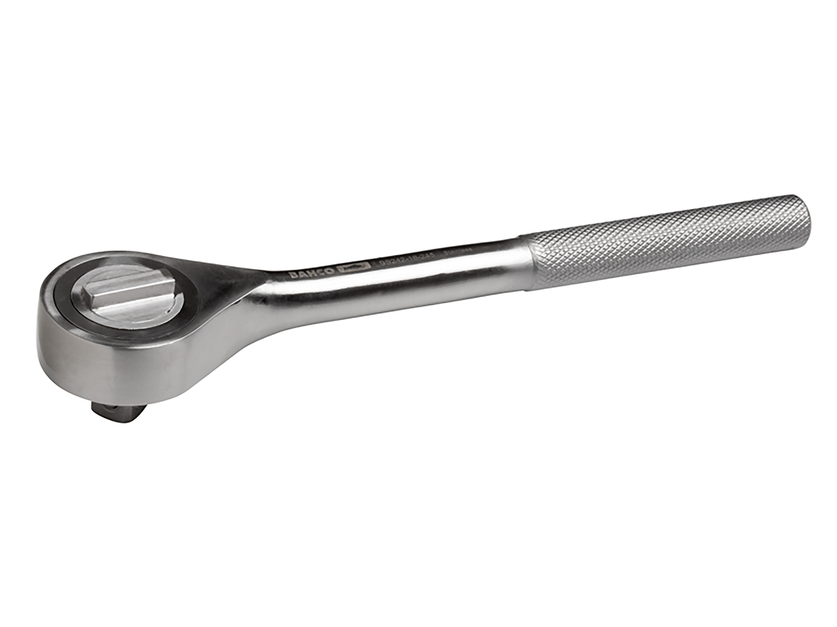 Bahco SS242 6.35 mm Square Reversible Ratchet, 200 mm Overall