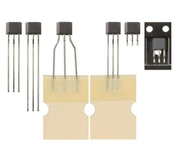 Honeywell Through Hole Hall Effect Sensor 4.5 V 24V, IC, TO-92, 3-Pin