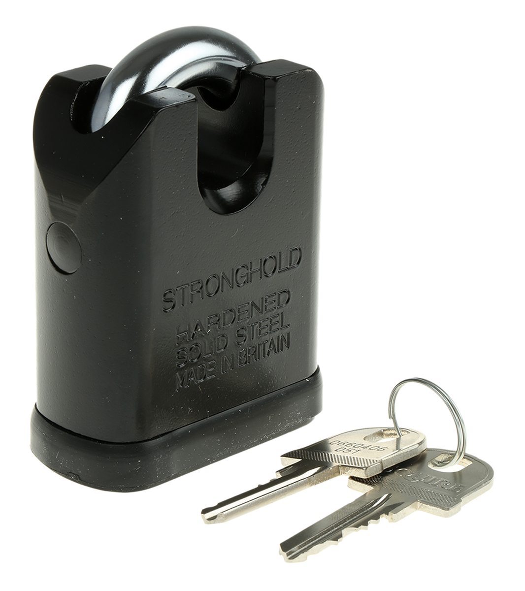 ss65cs-rs Squire Keyed Boron Alloy, Steel Steel Padlock Weatherproof, 12.7 mm Shackle, 65mm Body