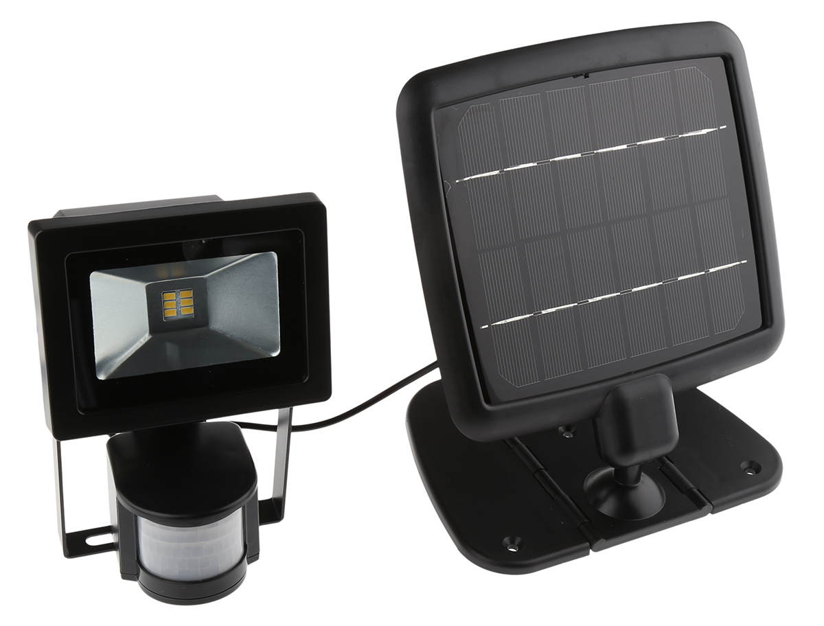 Solar Centre Evo SMD SS9 PIR Included Floodlight Warm White, IP56
