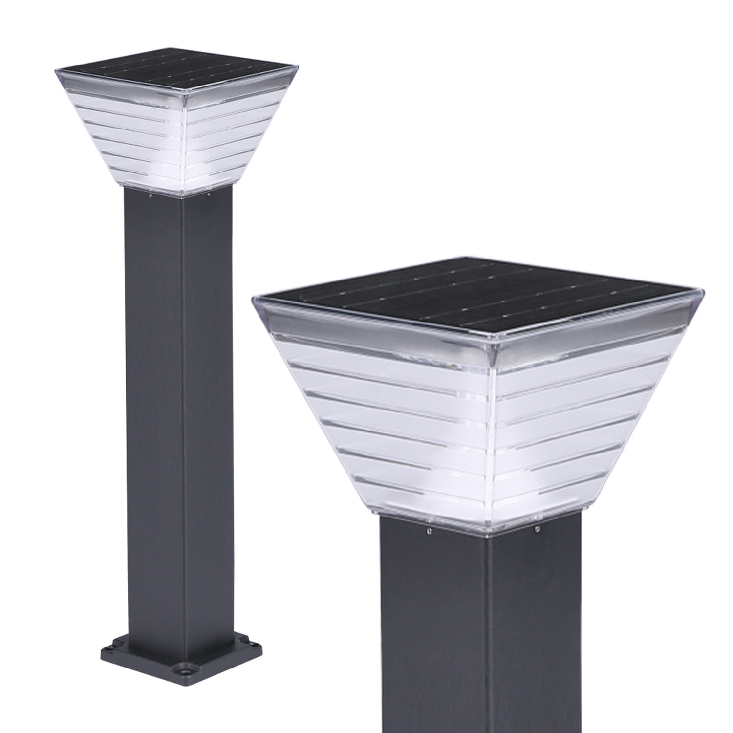 TradeTuff SSB Solar Powered LED Floodlight, 5 W, 500 lm, IP65, 3.2V