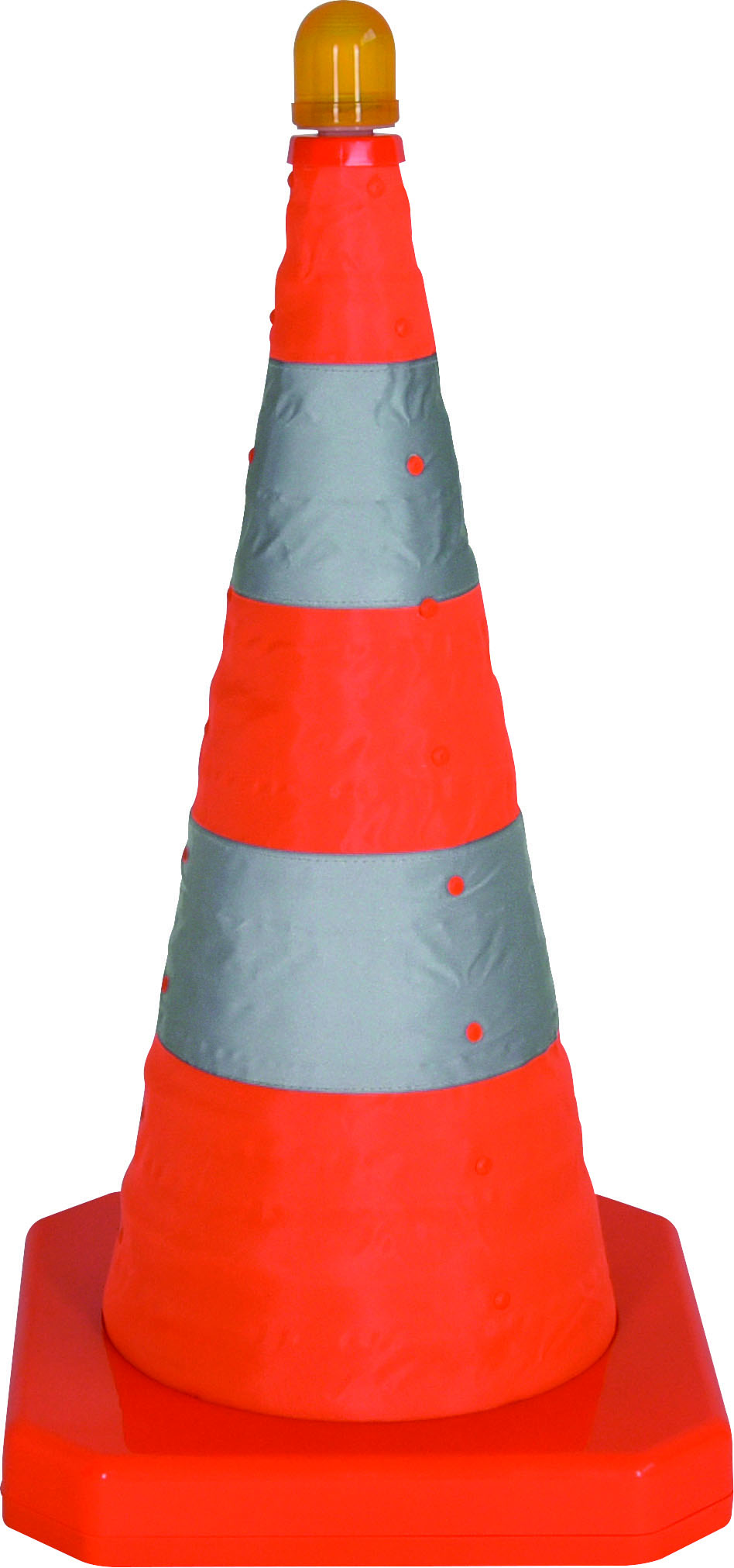 ssc310 Viso Orange, Grey 620 mm Polypropylene Traffic Cone