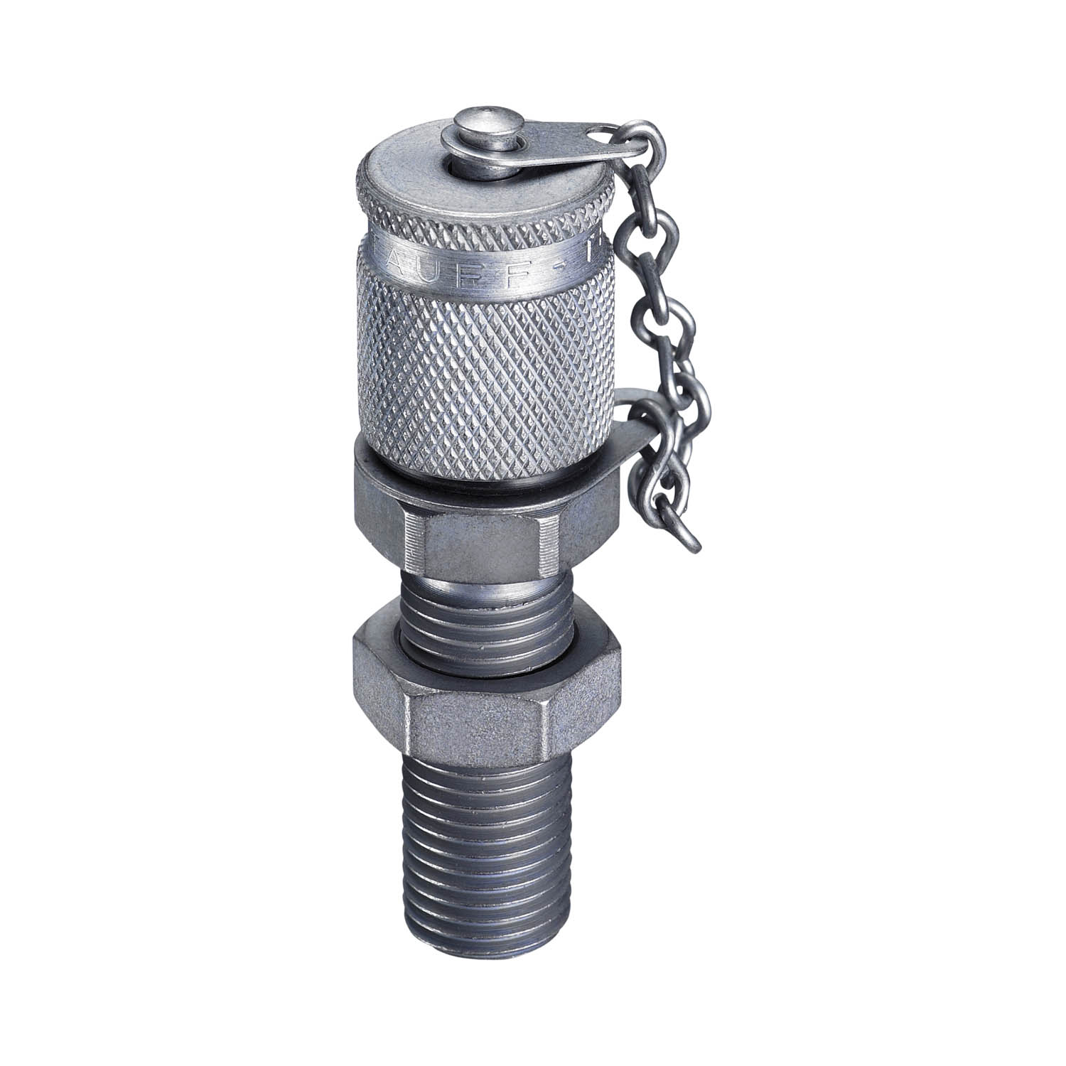 Stauff Steel, Nickel Plated, Zinc Hydraulic Test Point, SSK-20-W3, Metric