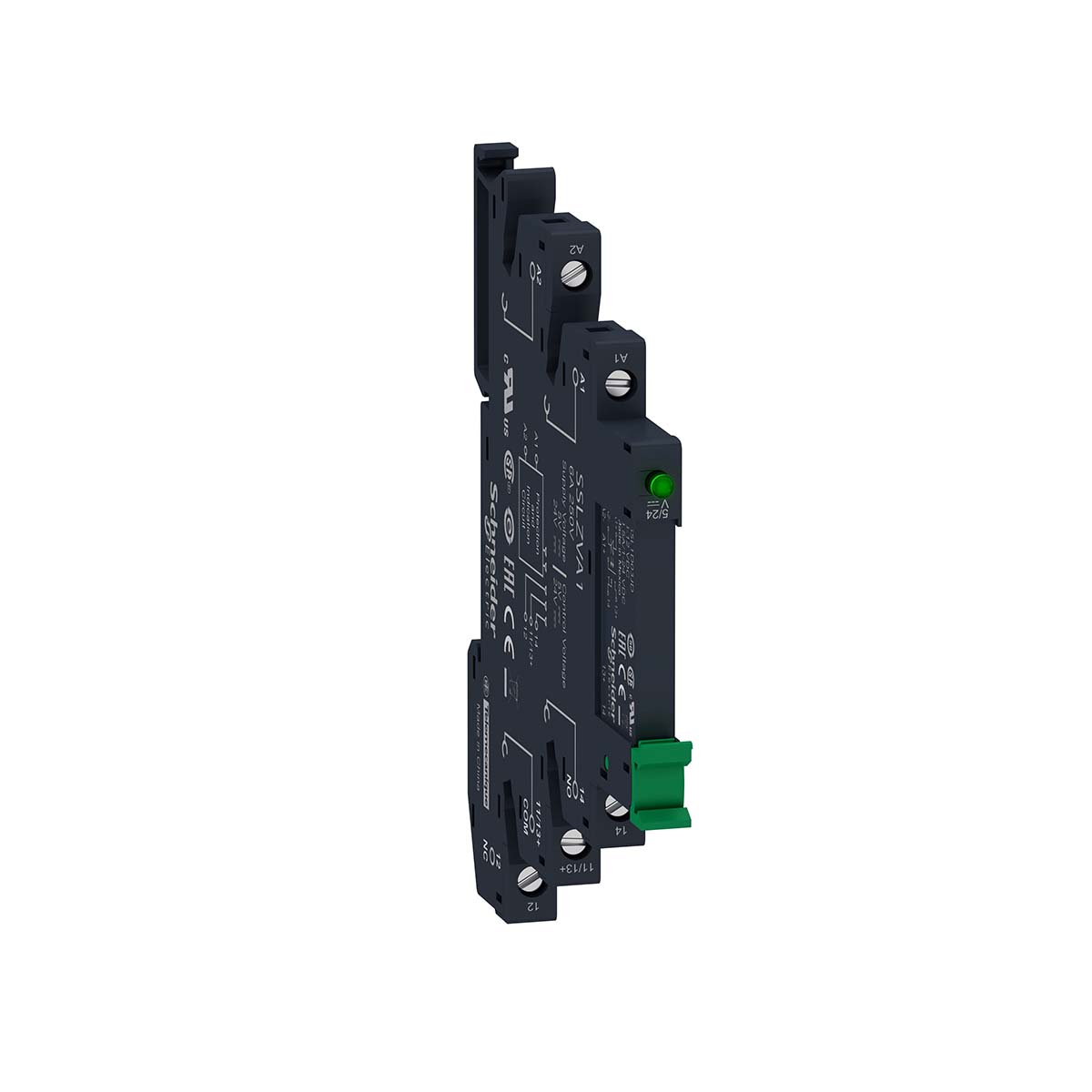 Schneider Electric Harmony Relay Solid State Interface Relay, Control:30V dc Screw Screw