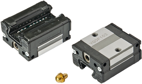 THK Linear Guide Carriage SSR25XV1SS(GK) SSR Series, 21.7 kN Dynamic Load