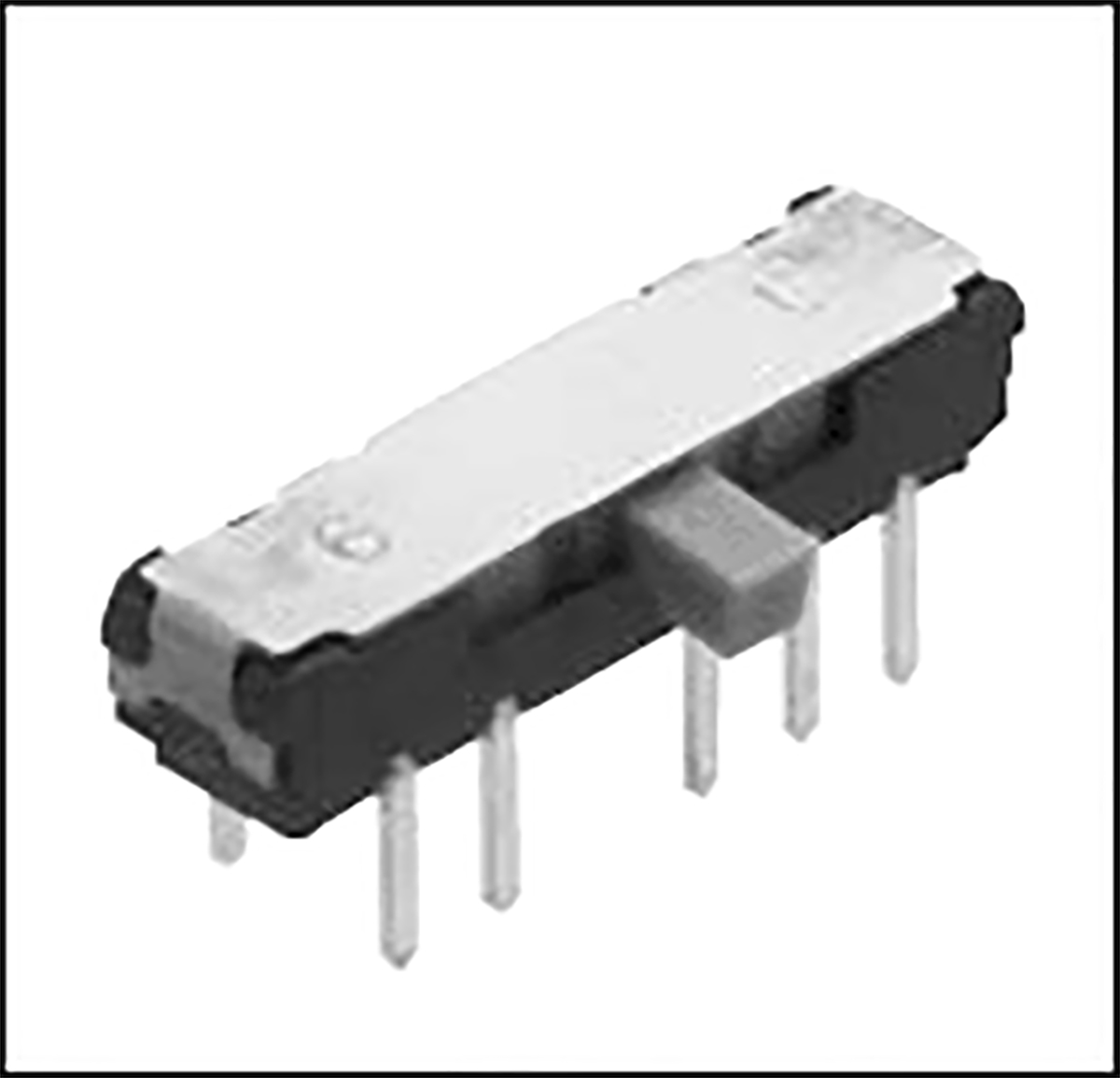 Alps Alpine Through Hole Slide Switch SP4T Latching 300 mA