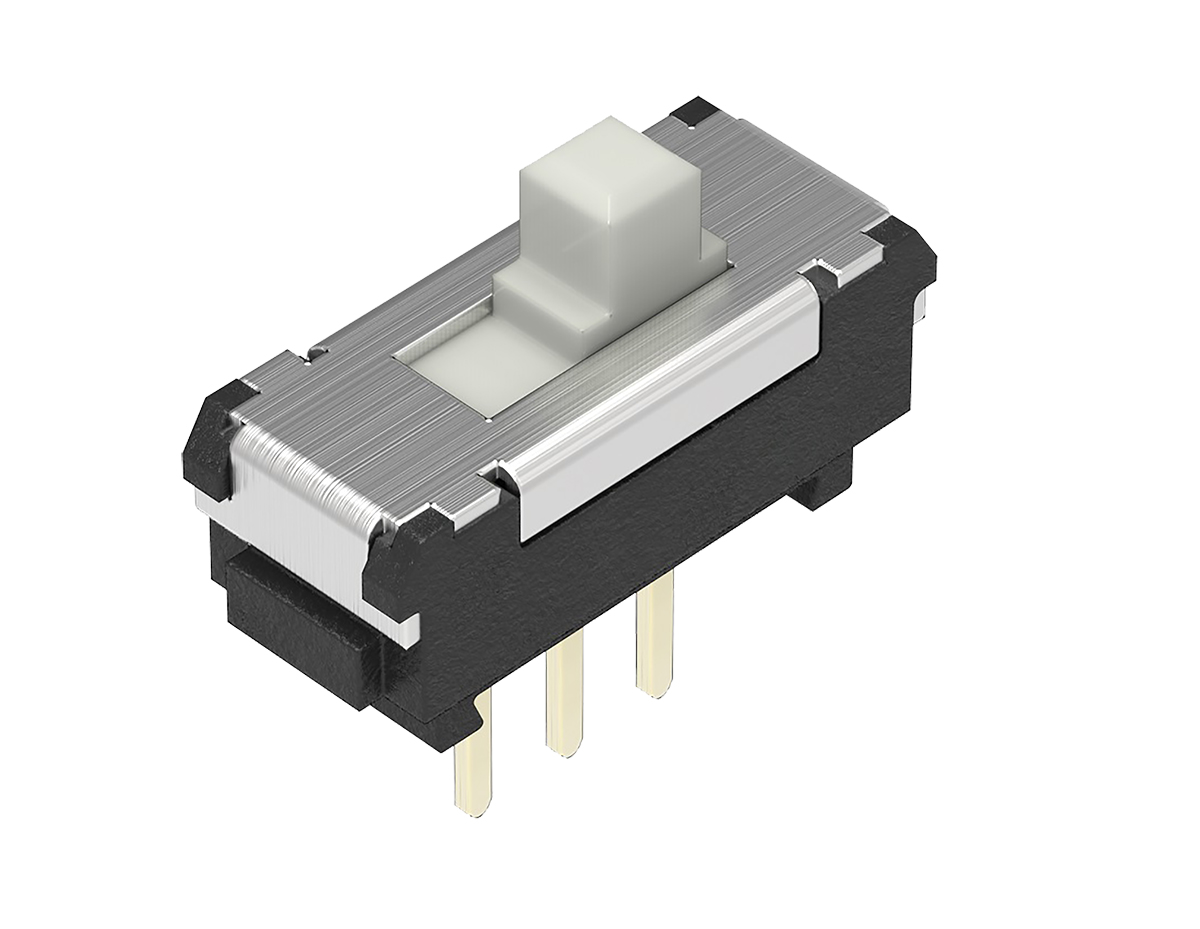 Alps Alpine Through Hole Slide Switch SPDT Latching 100 mA