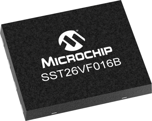 Microchip Split Gate 2 MB Serial Serial Flash Memory 8-Pin WSON, SST26VF016B-80E/MF70SVAO