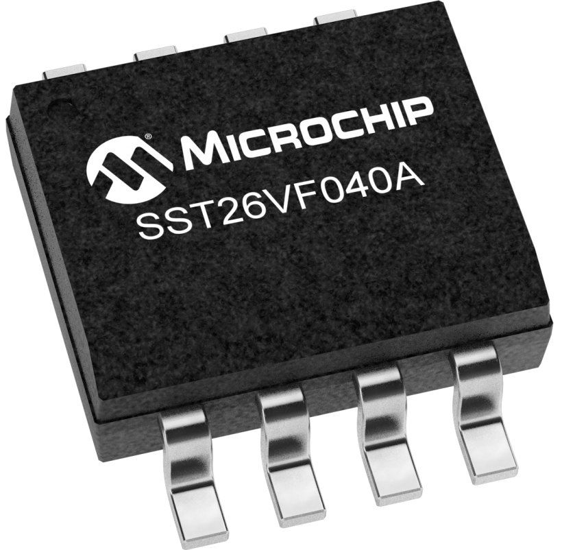 Microchip Split Gate 4 MB SQI, SPI Flash Memory 8-Pin SOIC