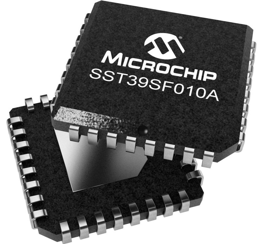 Microchip Split Gate 1 MB Parallel Flash Memory 32-Pin PLCC
