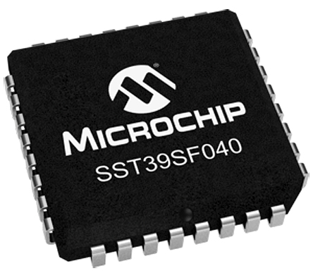 Microchip Split Gate 4 MB Parallel Flash Memory 32-Pin PLCC
