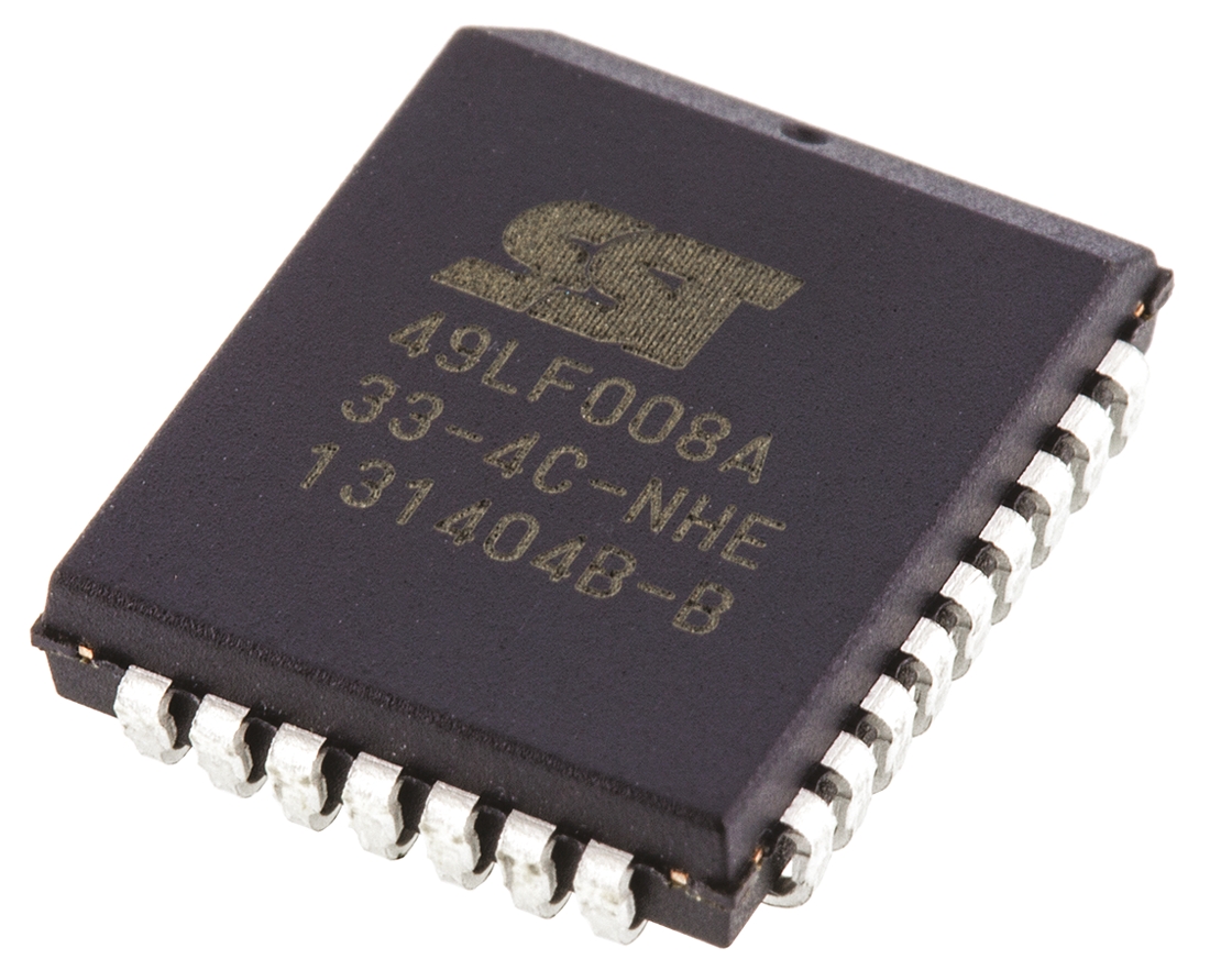 Microchip Split Gate 8 MB Parallel Flash Memory 32-Pin PLCC