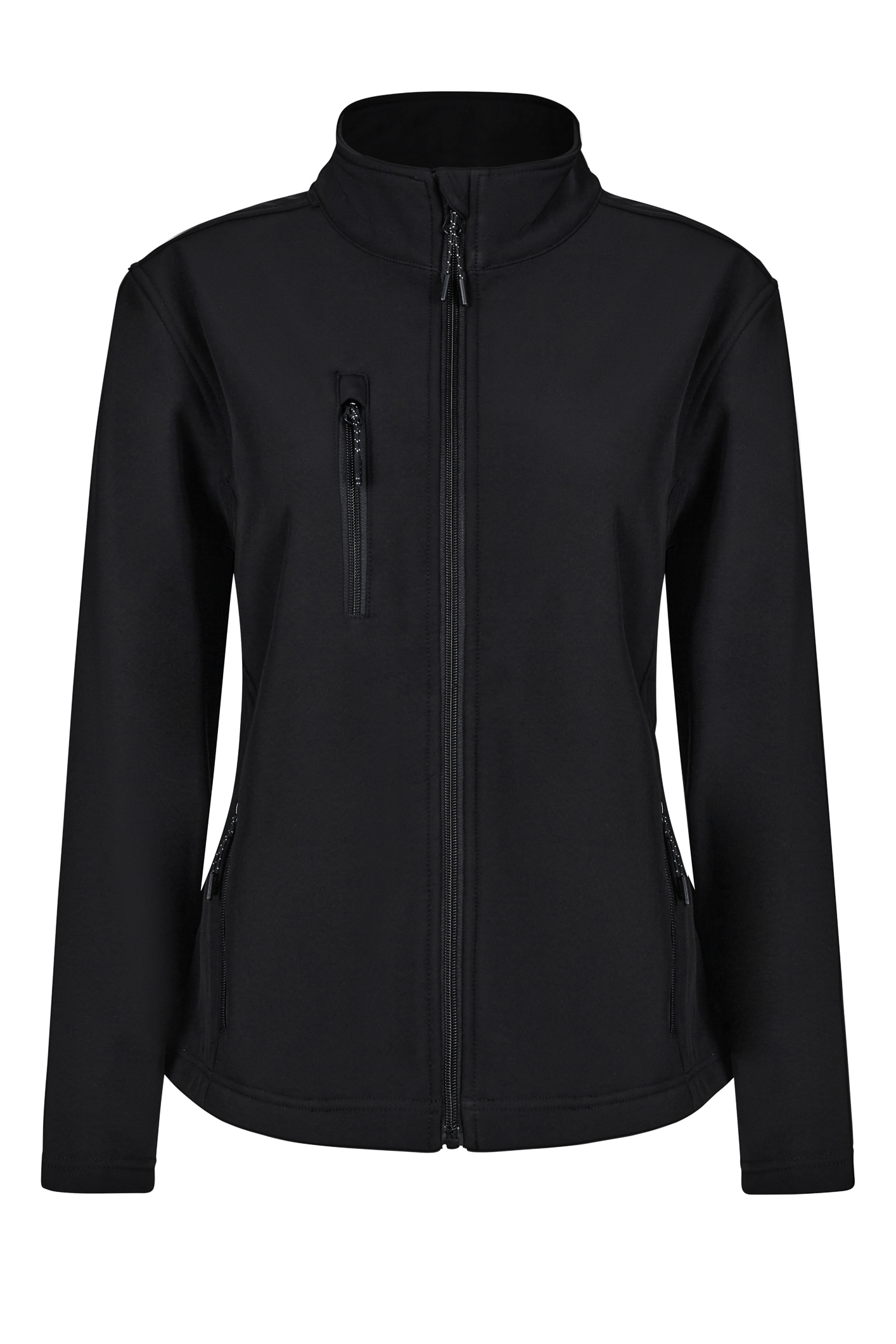 Mukua RICHMOND Black, Water Repellent Softshell Jacket Zipper, M 1 EA