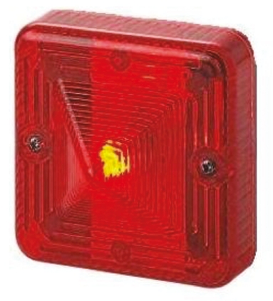 e2s ST Series Red Flashing, Steady Effect LED Beacon, LED Bulb 24V dc, DC, IP66