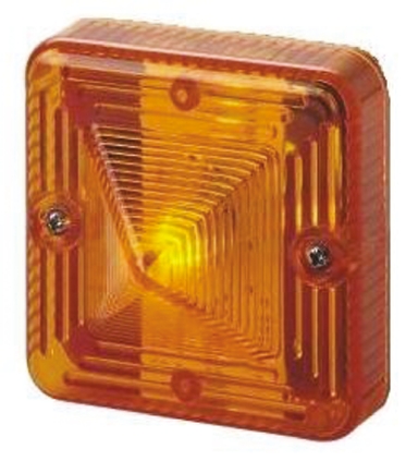 e2s ST Series Amber Flashing Effect Beacon Unit, Xenon Bulb 230V ac, AC, IP66
