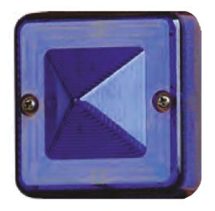 e2s ST Series Blue Flashing Effect Beacon Unit, Xenon Bulb 230V ac, AC, IP66
