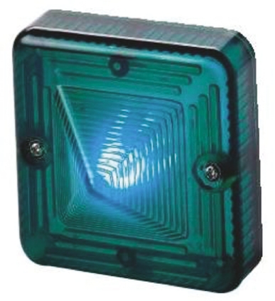 e2s ST Series Green Flashing Effect Beacon Unit, Xenon Bulb 24V dc, DC, IP66