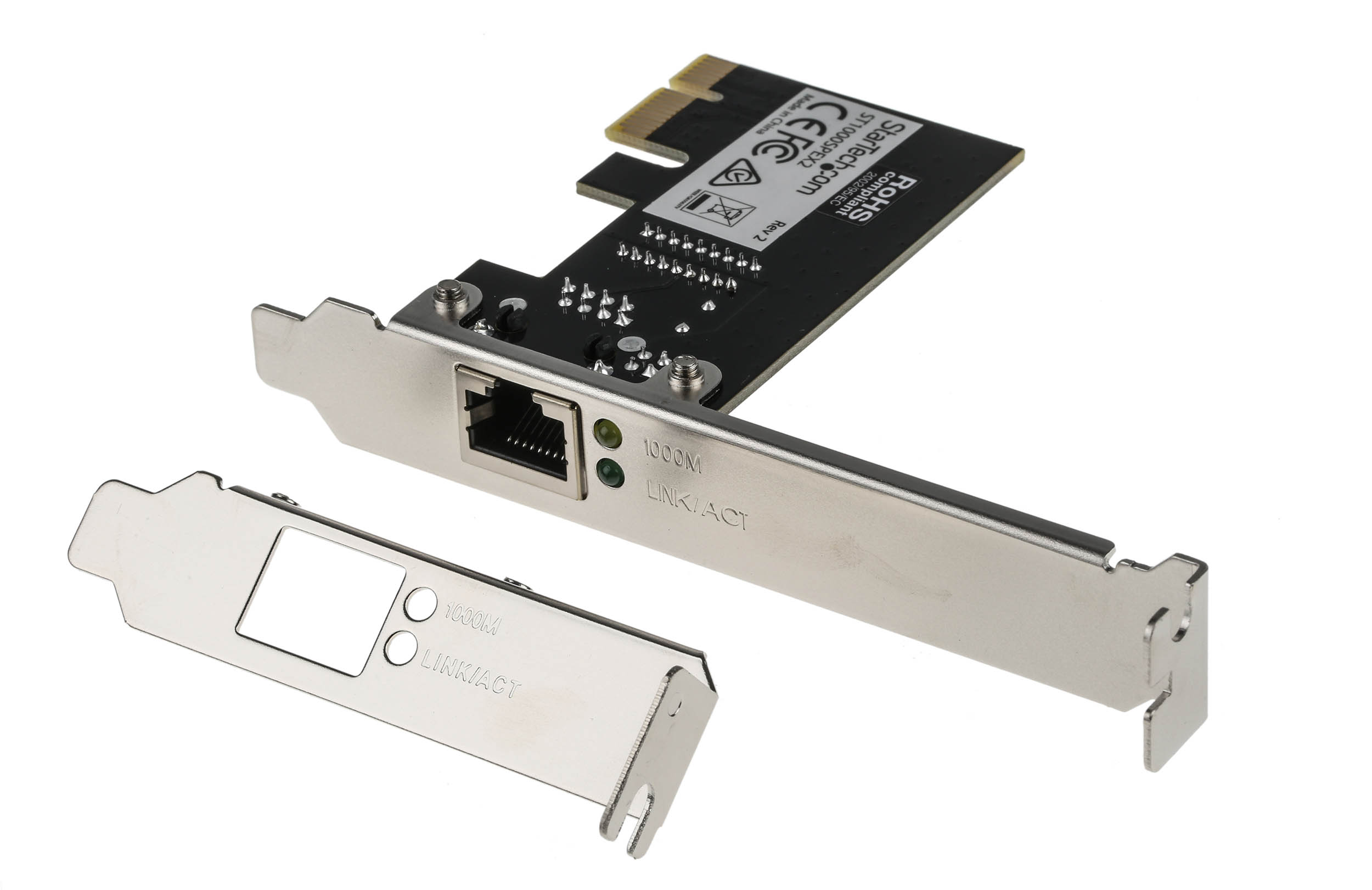 StarTech.com 1 Port PCIe RJ45 Network Card, 1000Mbps