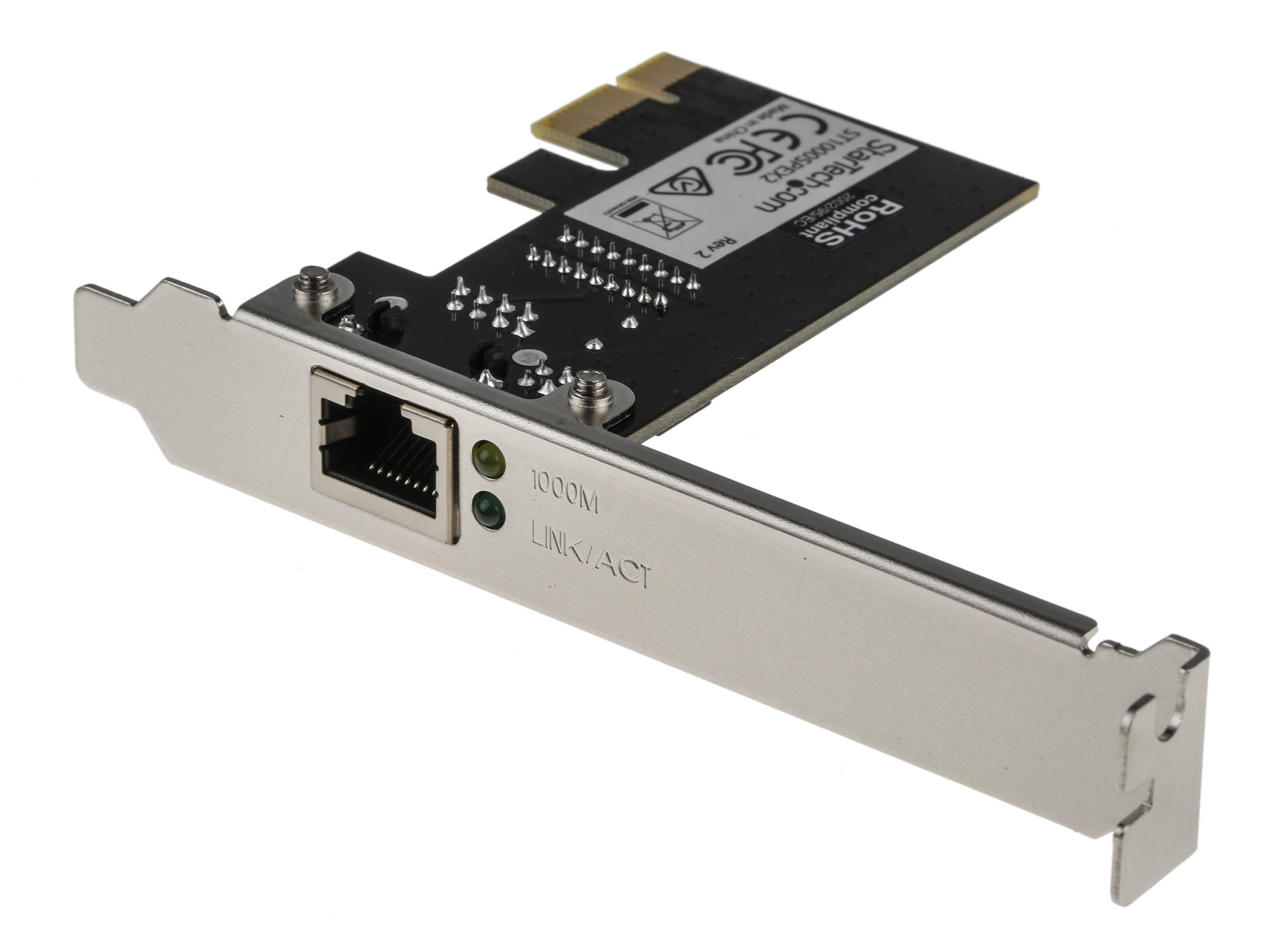 st1000spex2 StarTech.com 1 Port PCIe RJ45 Network Card, 1000Mbps
