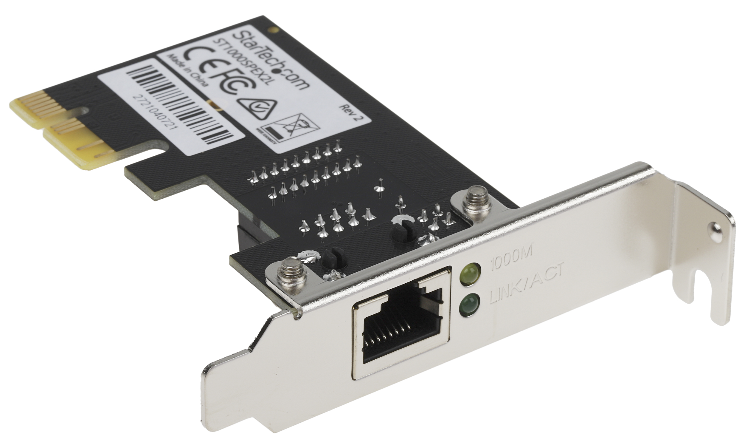 StarTech.com 1 Port PCIe RJ45 Network Card, 1000Mbps