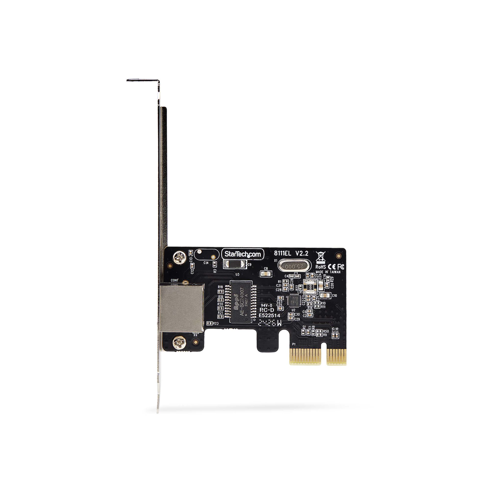 st1000spex2t StarTech.com 1 Port PCIe RJ45 Network Card, 1000Mbps