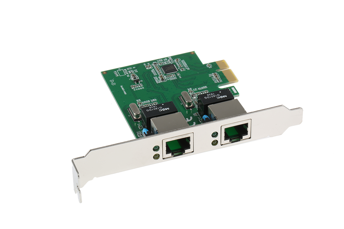 StarTech.com 2 Port PCIe RJ45 Network Card, 1000Mbps