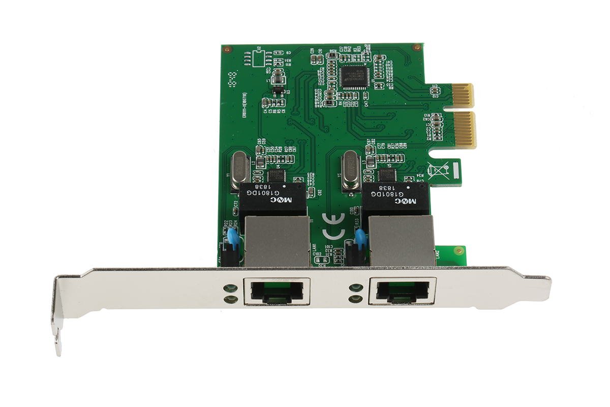 st1000spexd4 StarTech.com 2 Port PCIe RJ45 Network Card, 1000Mbps