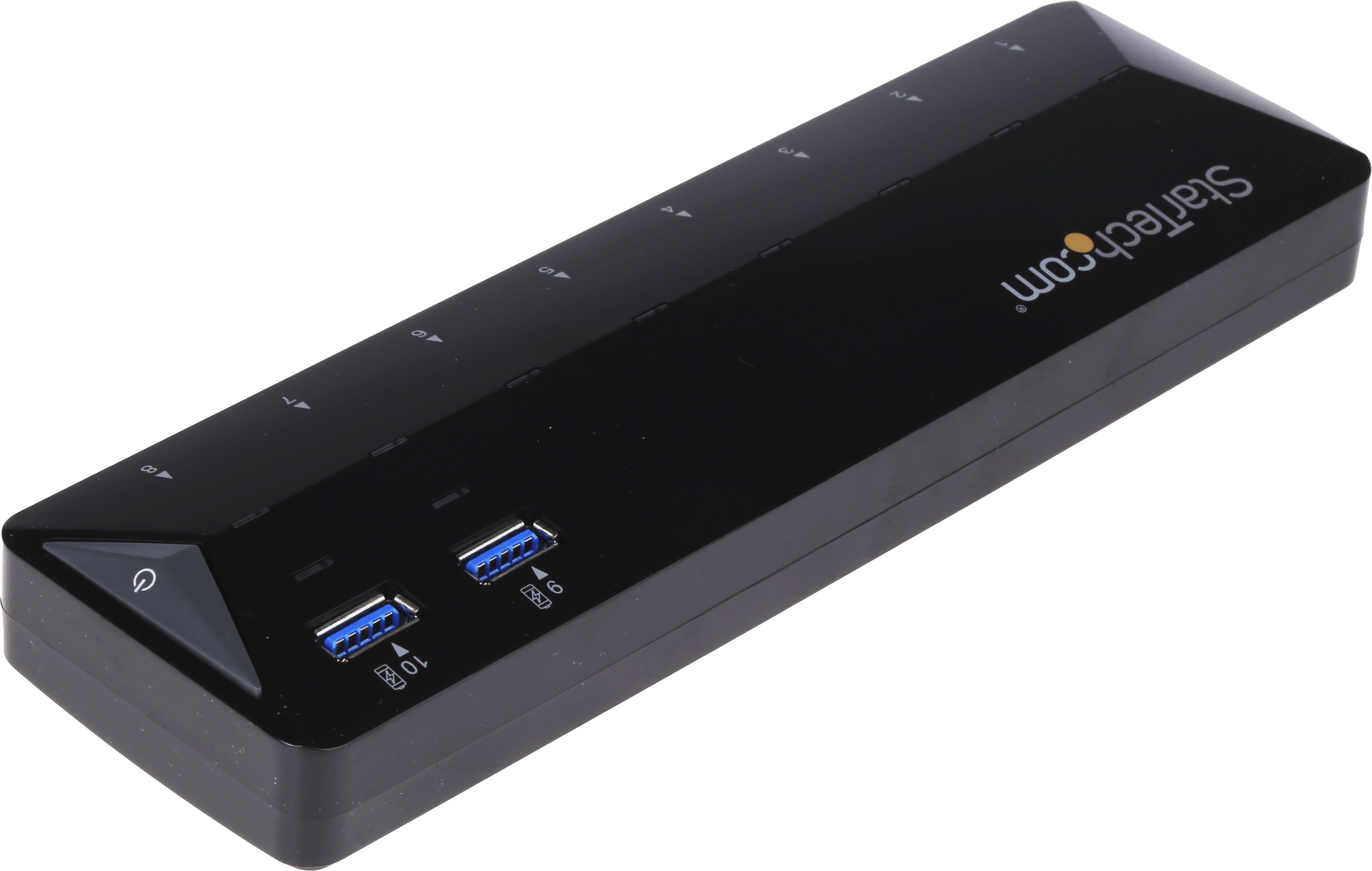 st103008u2c StarTech.com 10 Port USB 3.0 USB Hub, AC Adapter Powered, 60 mm 24 mm 201mm