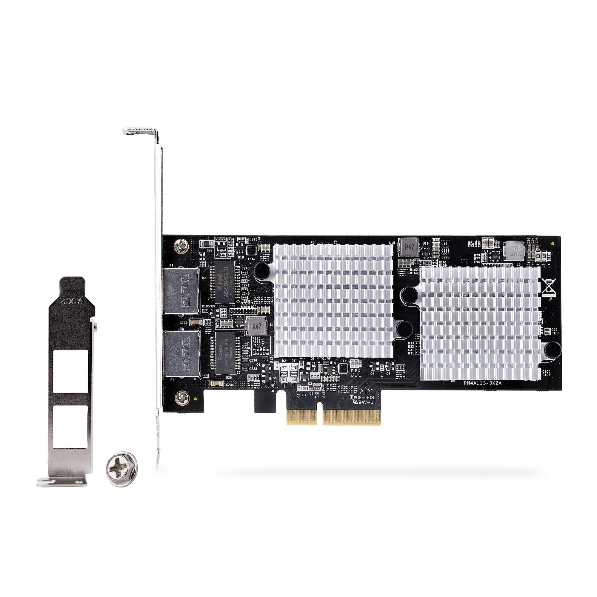 st10gspexndp2 StarTech.com 2 Port PCI RJ45 Network Card, 100Mbps