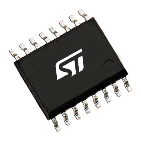 STMicroelectronics ST202EBTR Line Transceiver, Transmitter, 16-Pin TSSOP-16