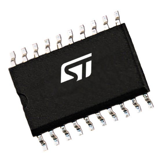 STMicroelectronics ST3222EBTR Line Transceiver, Transmitter, 20-Pin TSSOP-20