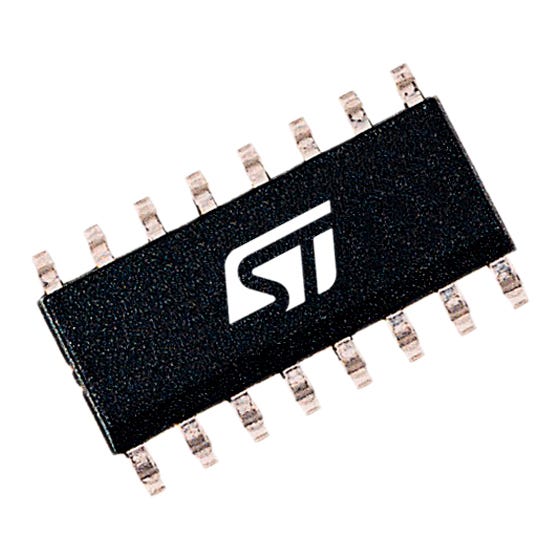 STMicroelectronics ST3232ECDR Line Transceiver, Transmitter, 16-Pin SO-16