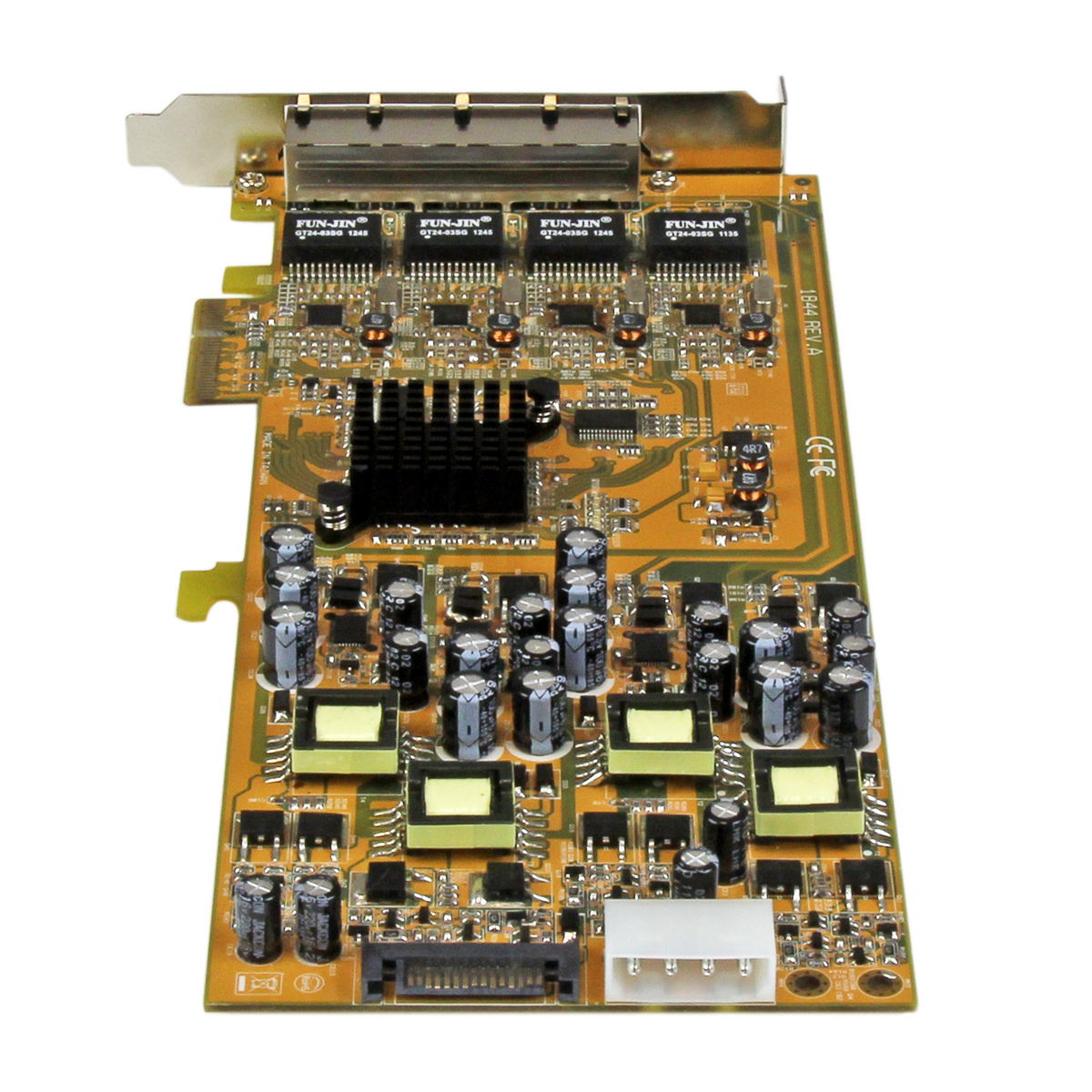 st4000pexpse StarTech.com 4 Port PCIe RJ45 Network Card, 1000Mbps