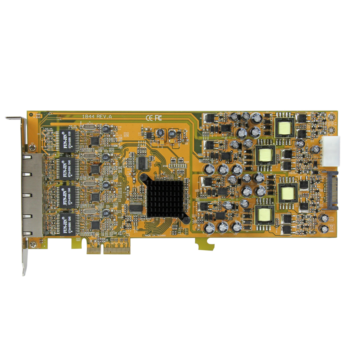 st4000pexpse StarTech.com 4 Port PCIe RJ45 Network Card, 1000Mbps
